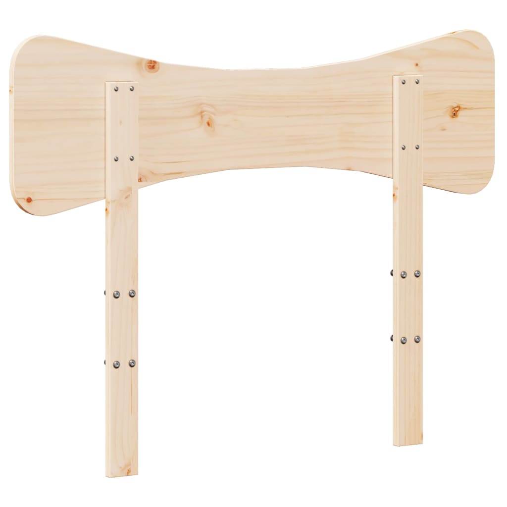 Headboard 75 cm Solid Wood Pine