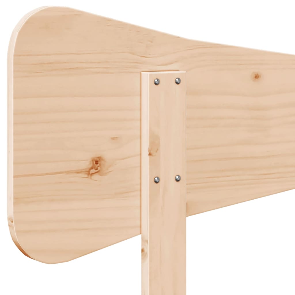 Headboard 75 cm Solid Wood Pine
