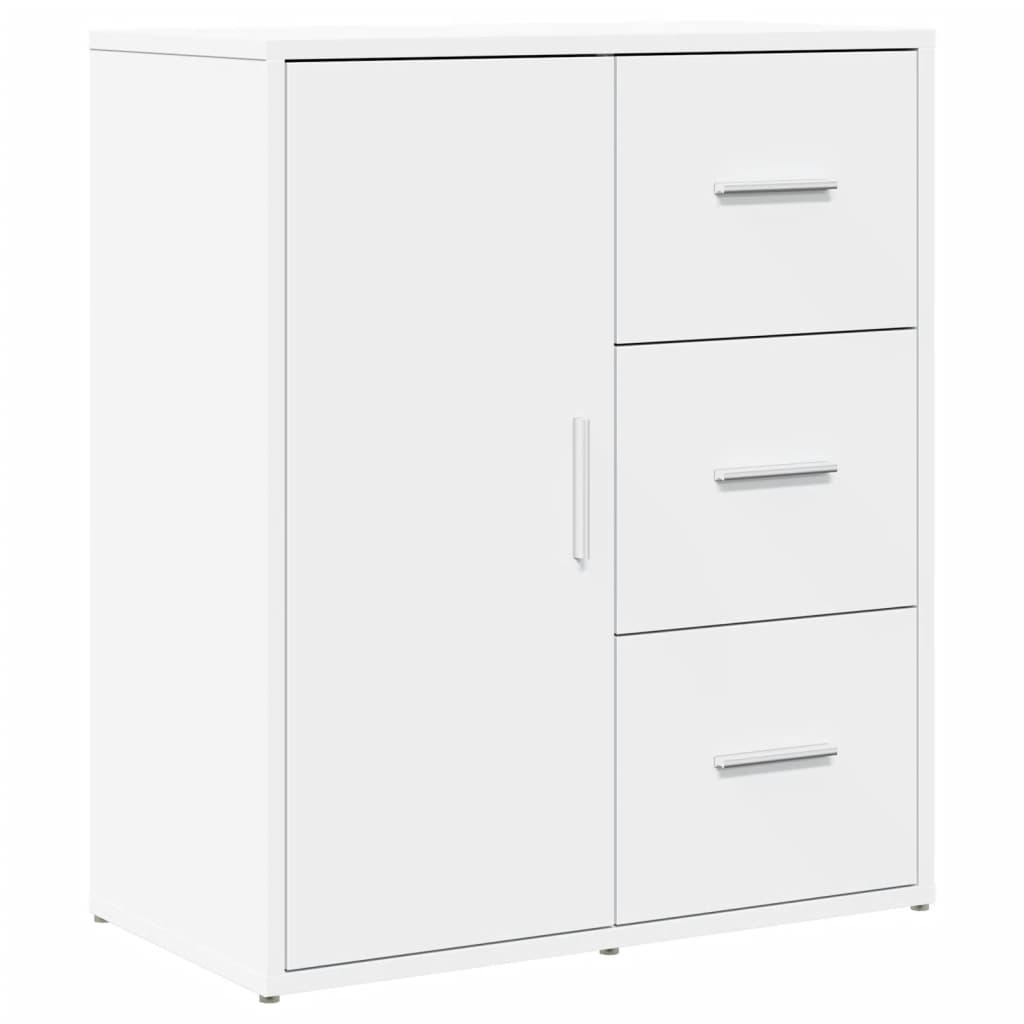Sideboard White 60x31x70 cm Engineered Wood