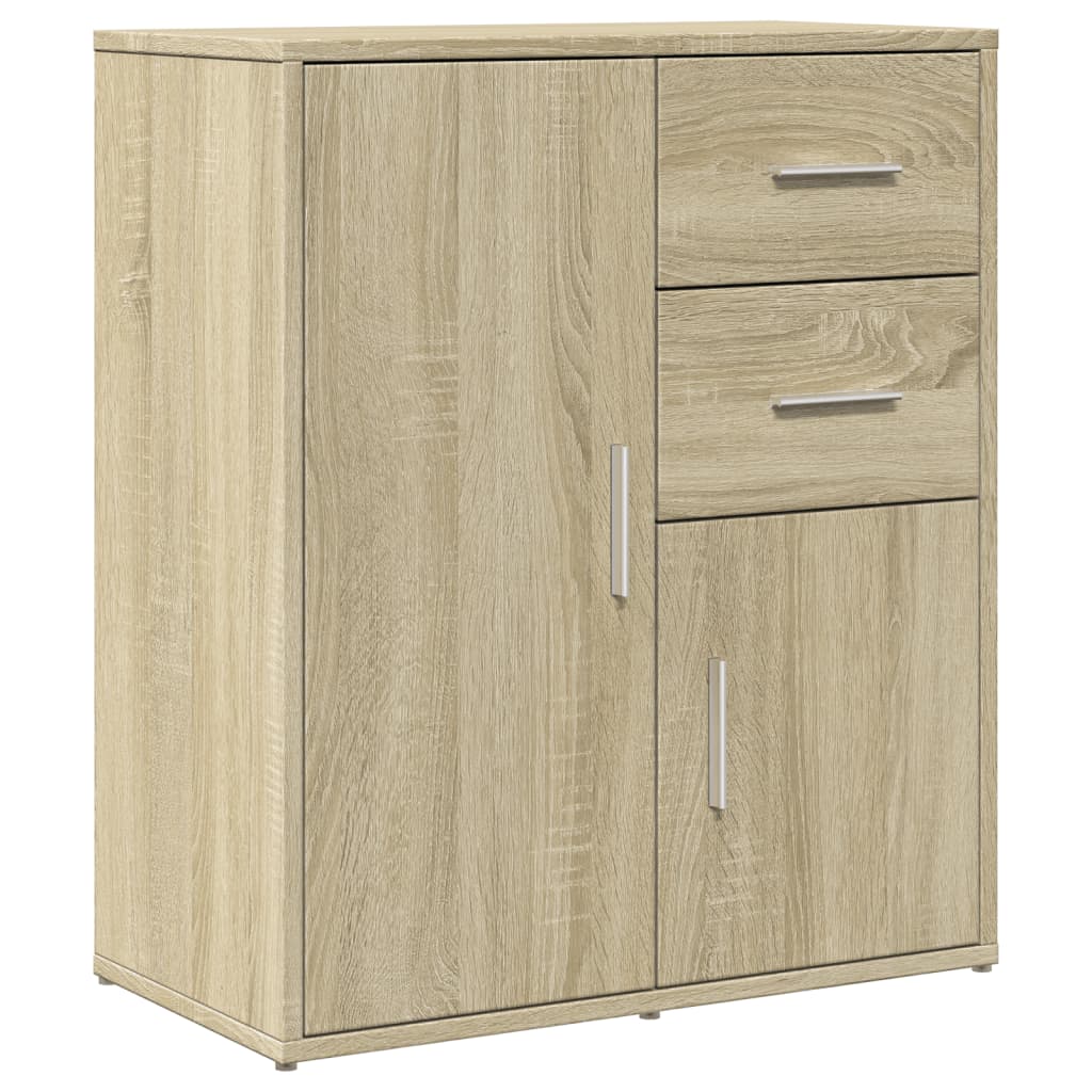 Sideboard Sonoma Oak 60x31x70 cm Engineered Wood