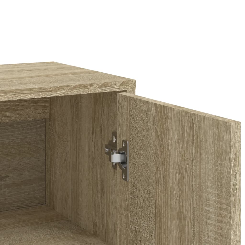 Sideboard Sonoma Oak 60x31x84 cm Engineered Wood