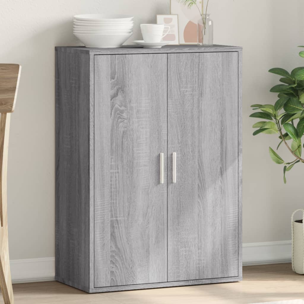 Sideboard Grey Sonoma 60x31x84 cm Engineered Wood