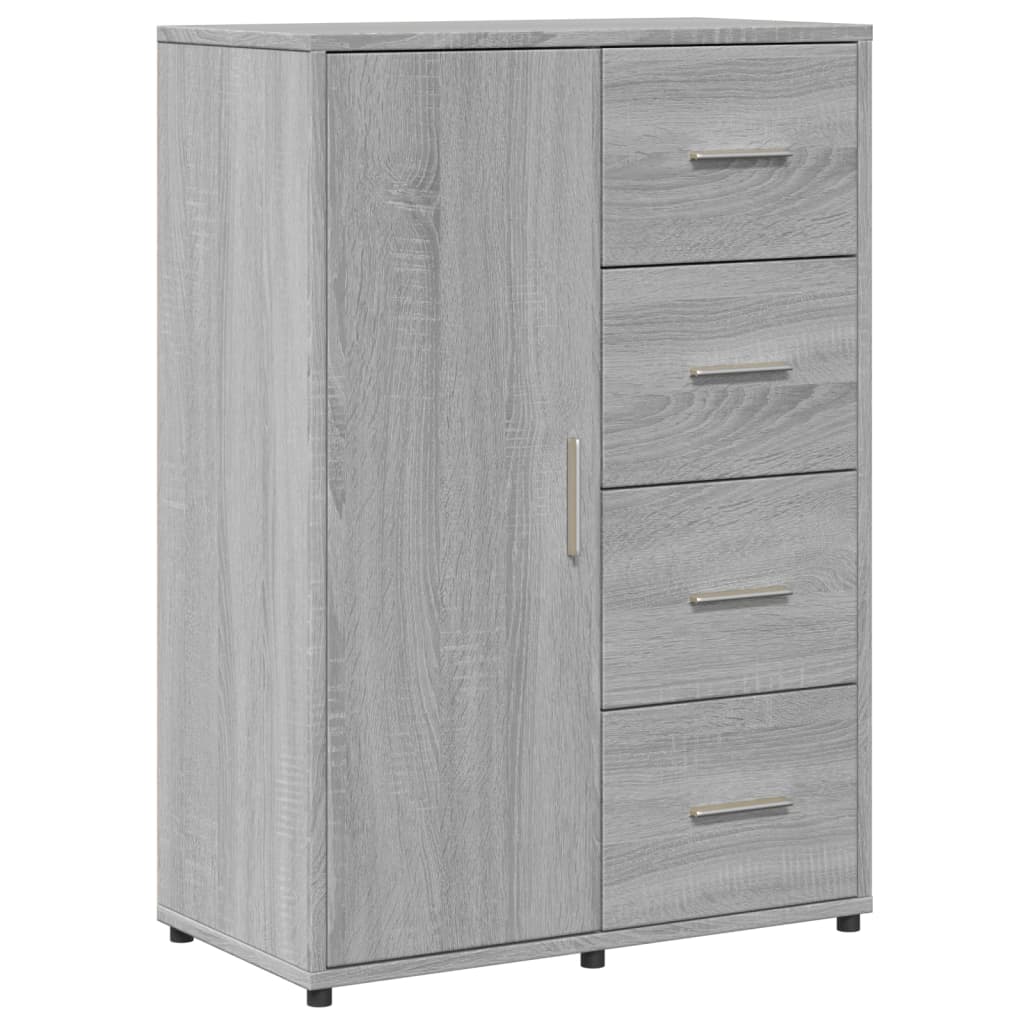 Sideboard Grey Sonoma 60x31x84 cm Engineered Wood
