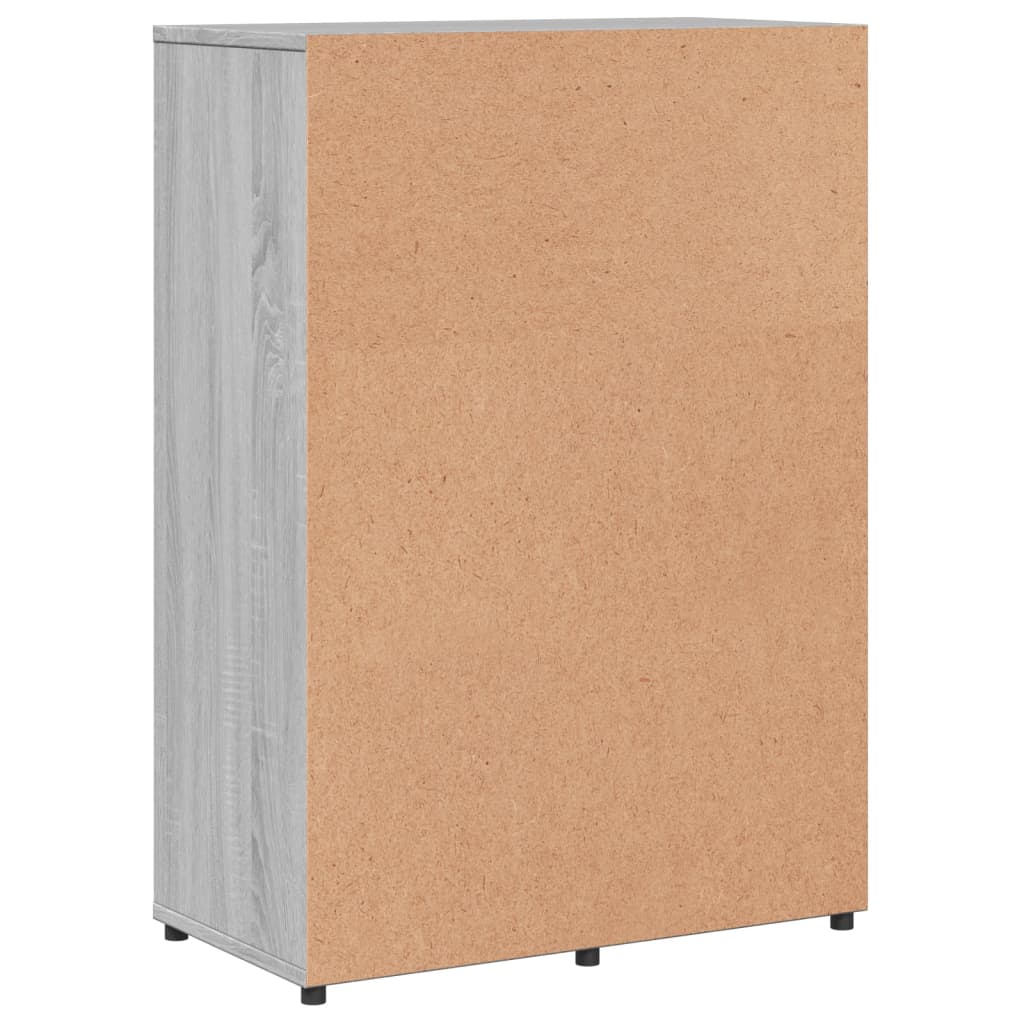 Sideboard Grey Sonoma 60x31x84 cm Engineered Wood