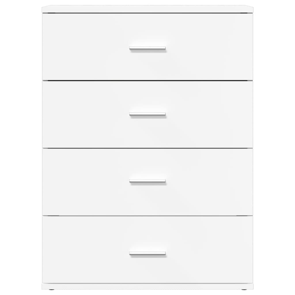 Sideboard White 60x39x80 cm Engineered Wood