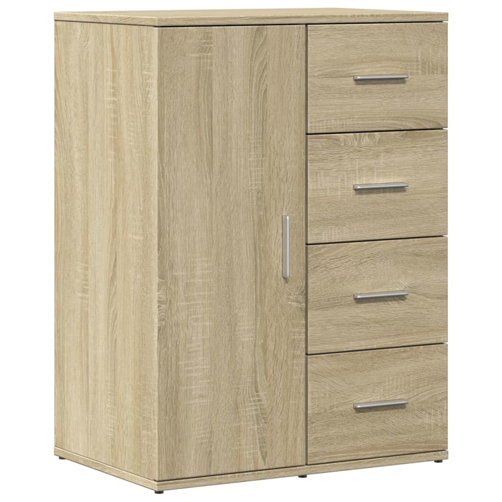 Sideboard Sonoma Oak 59x39x80 cm Engineered Wood