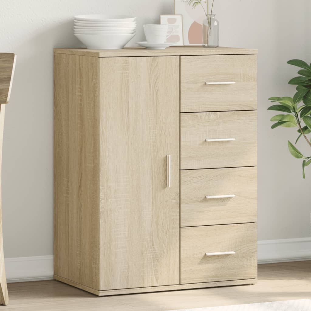 Sideboard Sonoma Oak 59x39x80 cm Engineered Wood