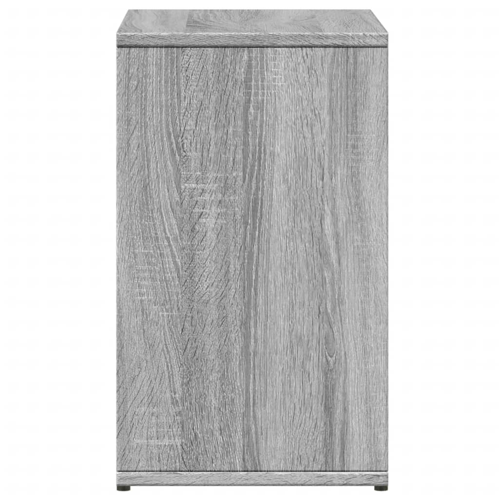 Side Tables 2 pcs Grey Sonoma 50x30x50 cm Engineered Wood