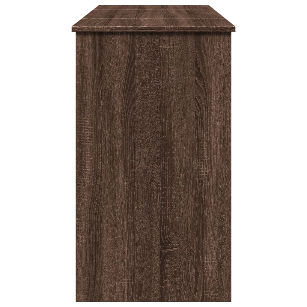 Modern Wooden Dressing Table Makeup Vanity Desk With Drawers & Pull Up Mirror