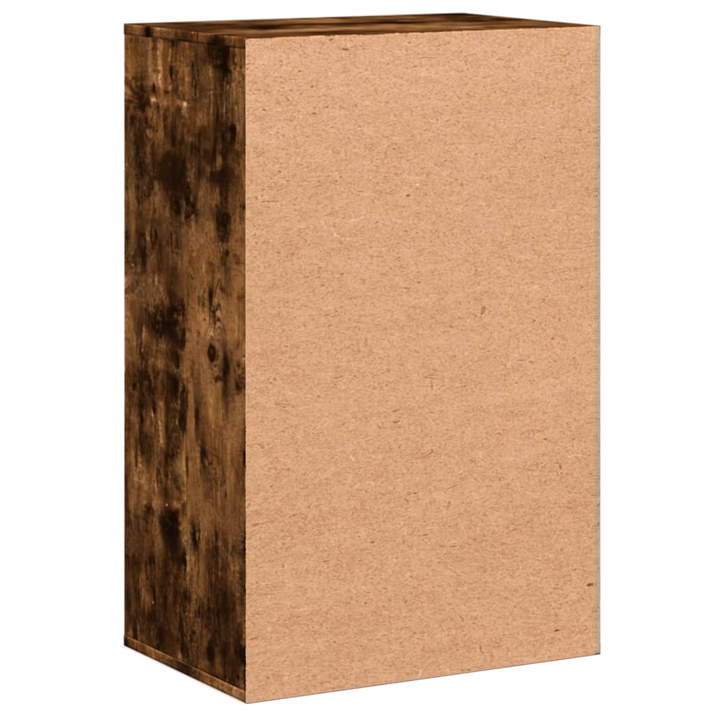 Storage Cabinet Smoked Oak 56.5x39x90 cm Engineered Wood