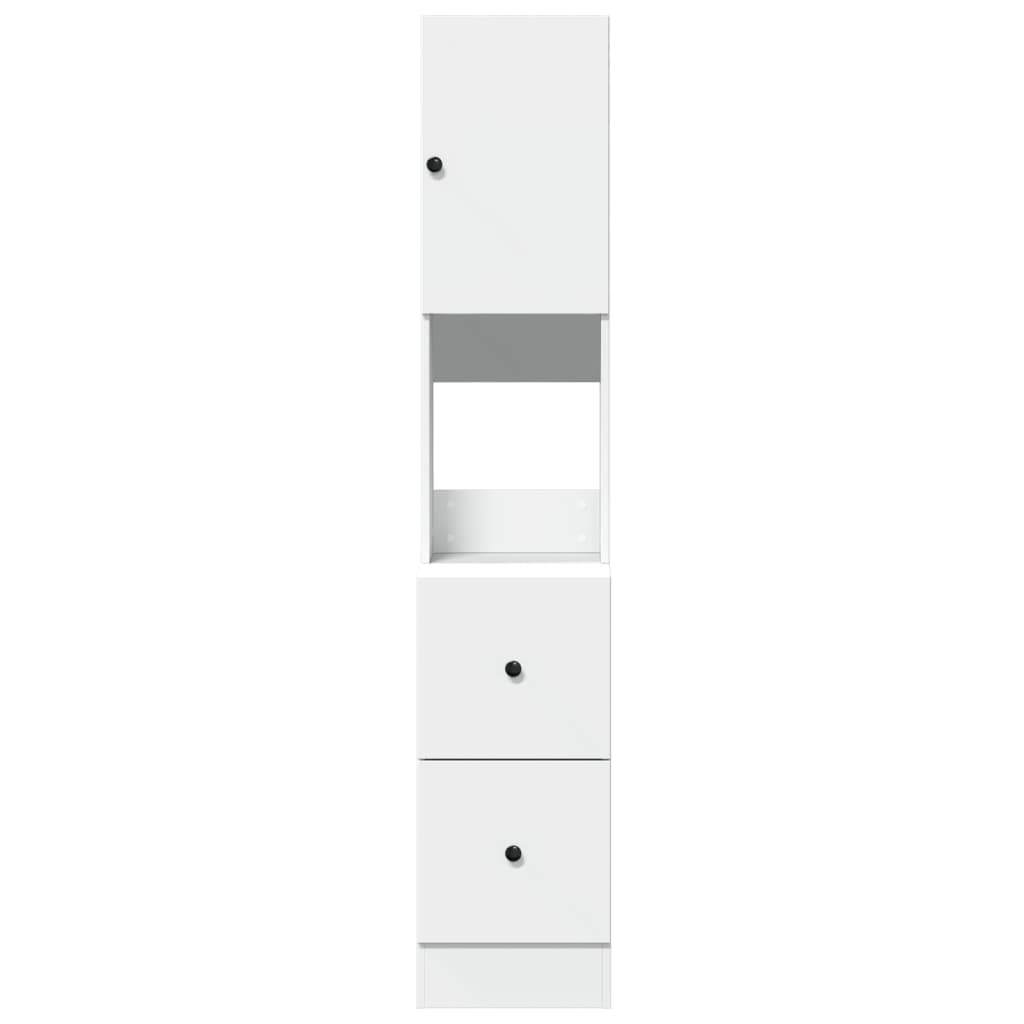 Kitchen Cabinet White 35x50x180 cm Engineered Wood