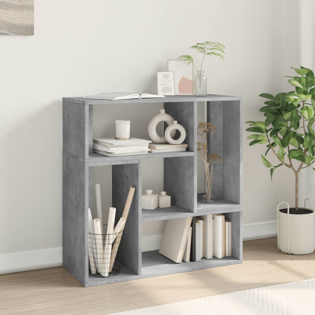 TV Cabinets 2 pcs Concrete Grey 75x30x50 cm Engineered Wood