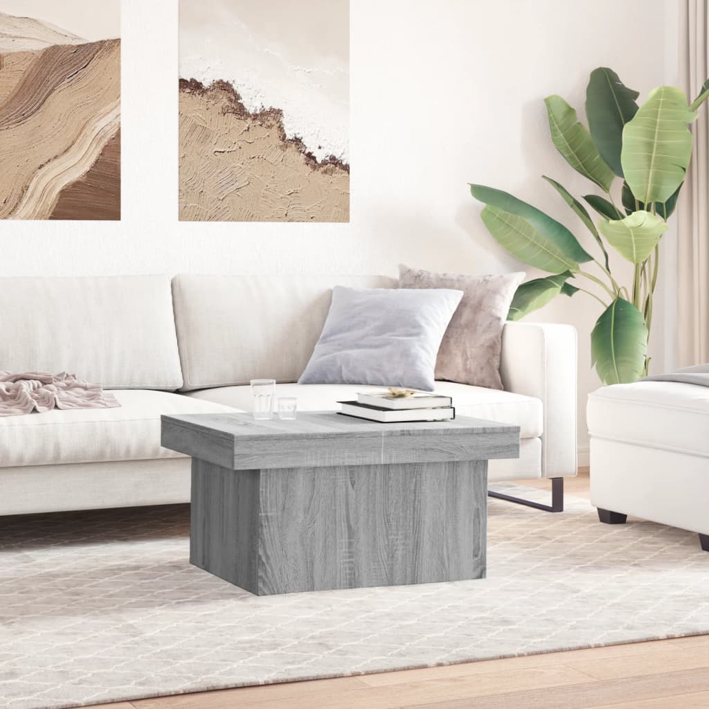 Coffee Table Grey Sonoma 100x55x40 cm Engineered Wood