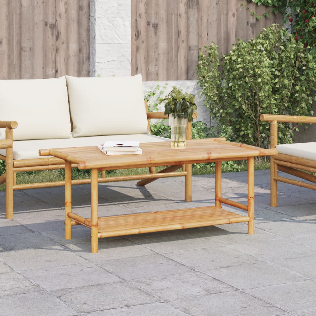 Coffee Table 110x55x45 cm Bamboo