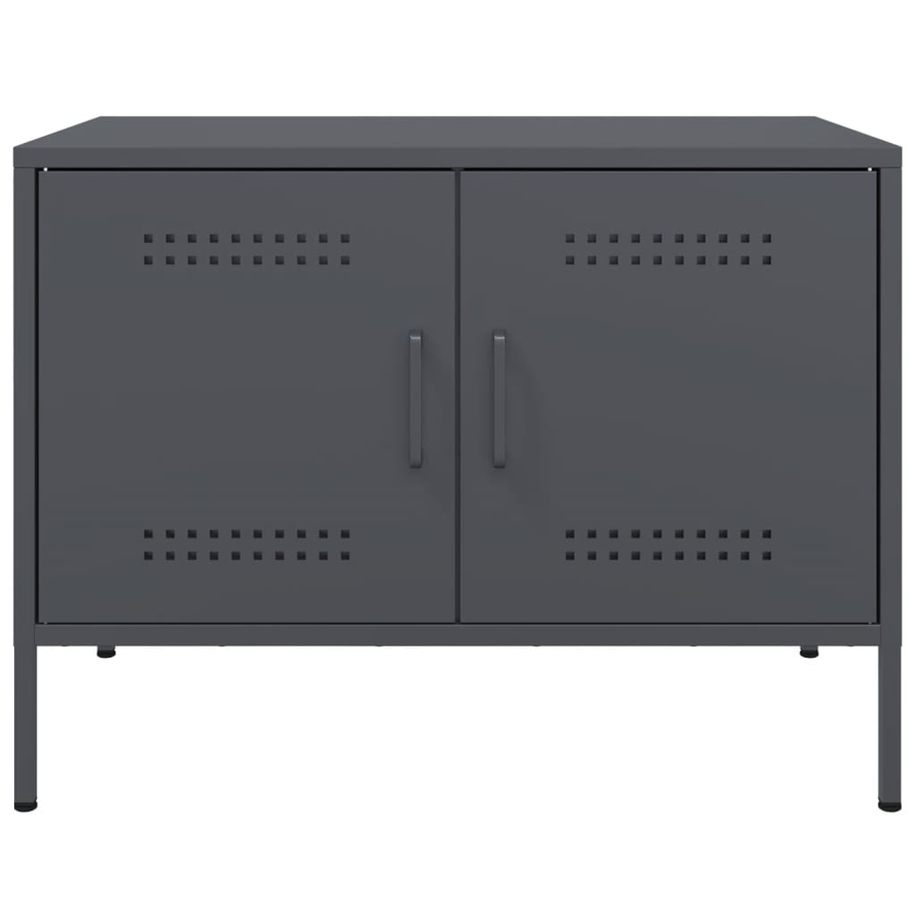 TV Cabinet Anthracite 68x39x50.5 cm Steel
