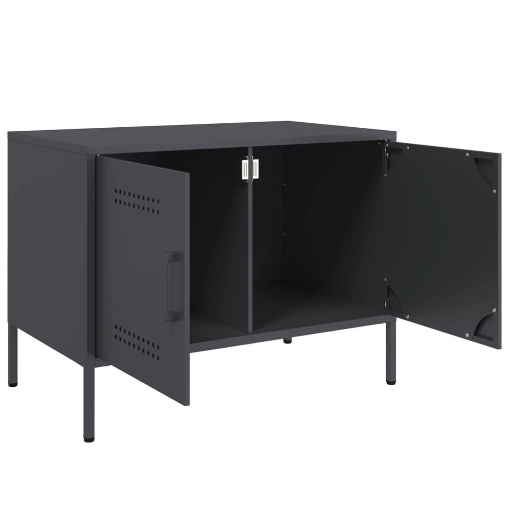 TV Cabinet Anthracite 68x39x50.5 cm Steel