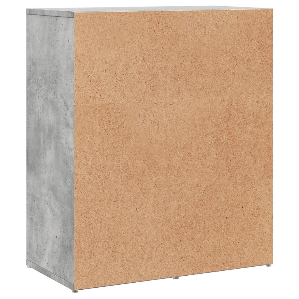 Sideboards 2 pcs Concrete Grey 60x31x70 cm Engineered Wood