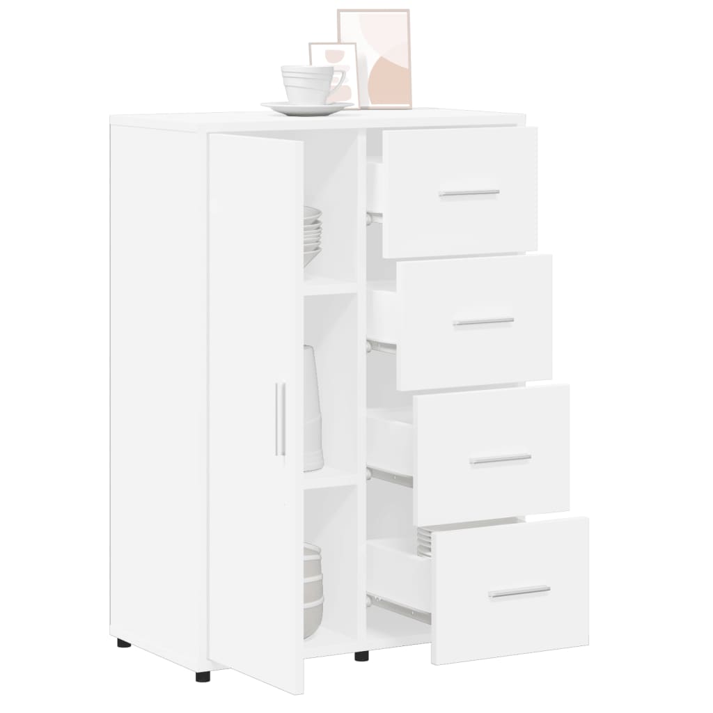 Sideboards 2 pcs White 60x31x84 cm Engineered Wood