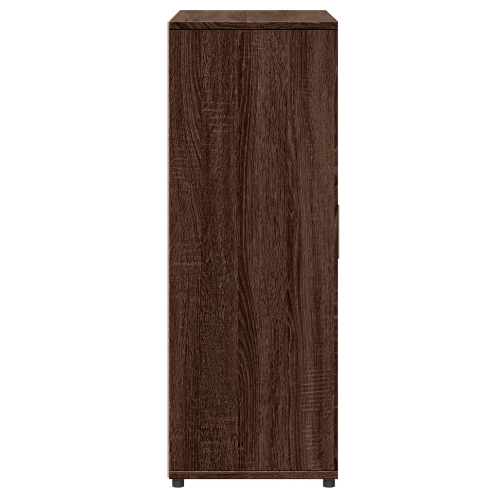 Sideboards 2 pcs Brown Oak 60x31x84 cm Engineered Wood