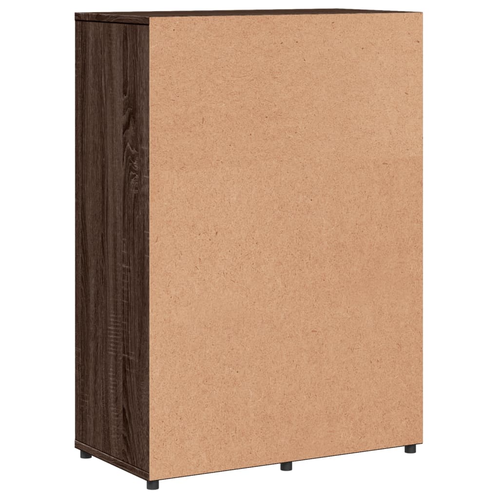 Sideboards 2 pcs Brown Oak 60x31x84 cm Engineered Wood