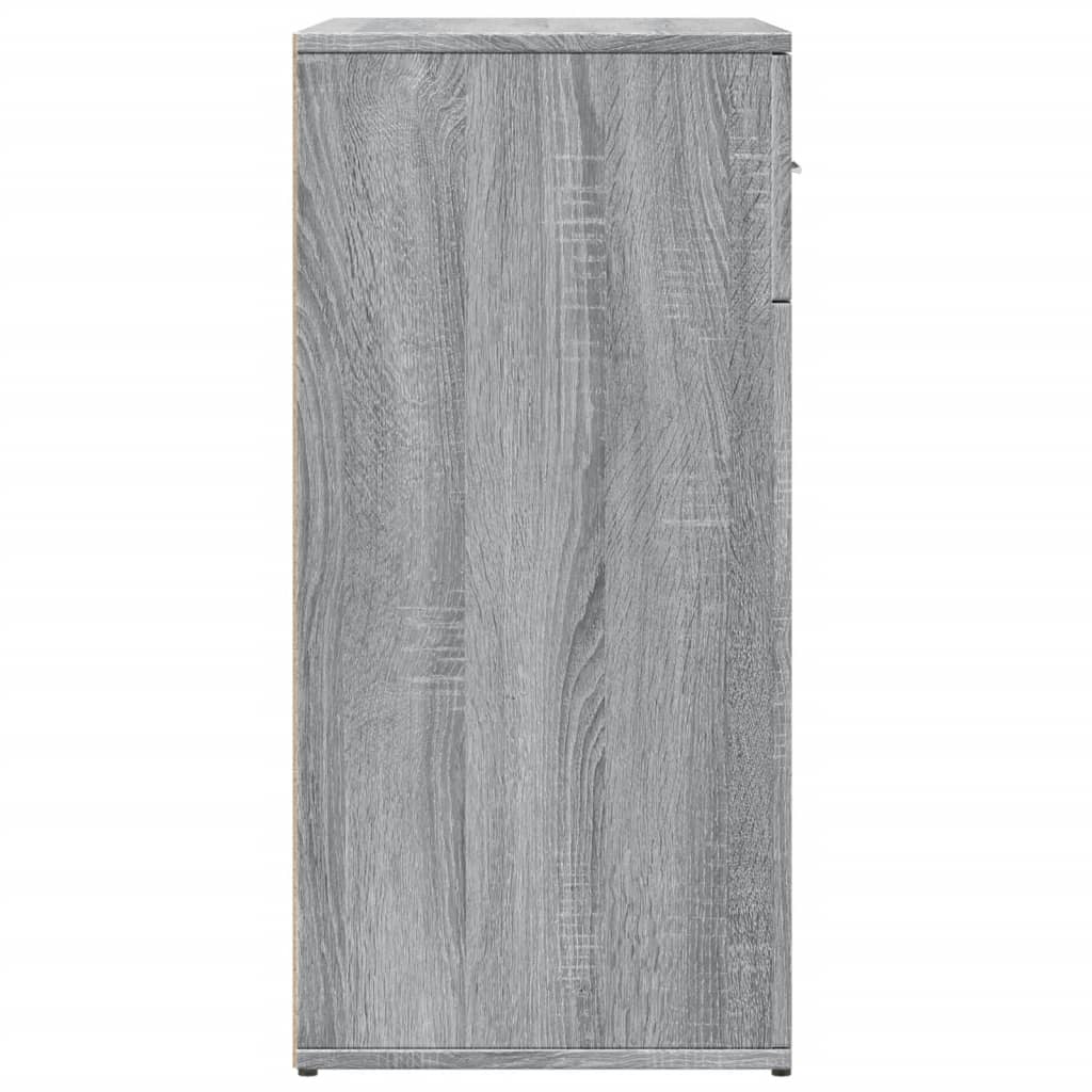 Sideboards 2 pcs Grey Sonoma 79x38x80 cm Engineered Wood