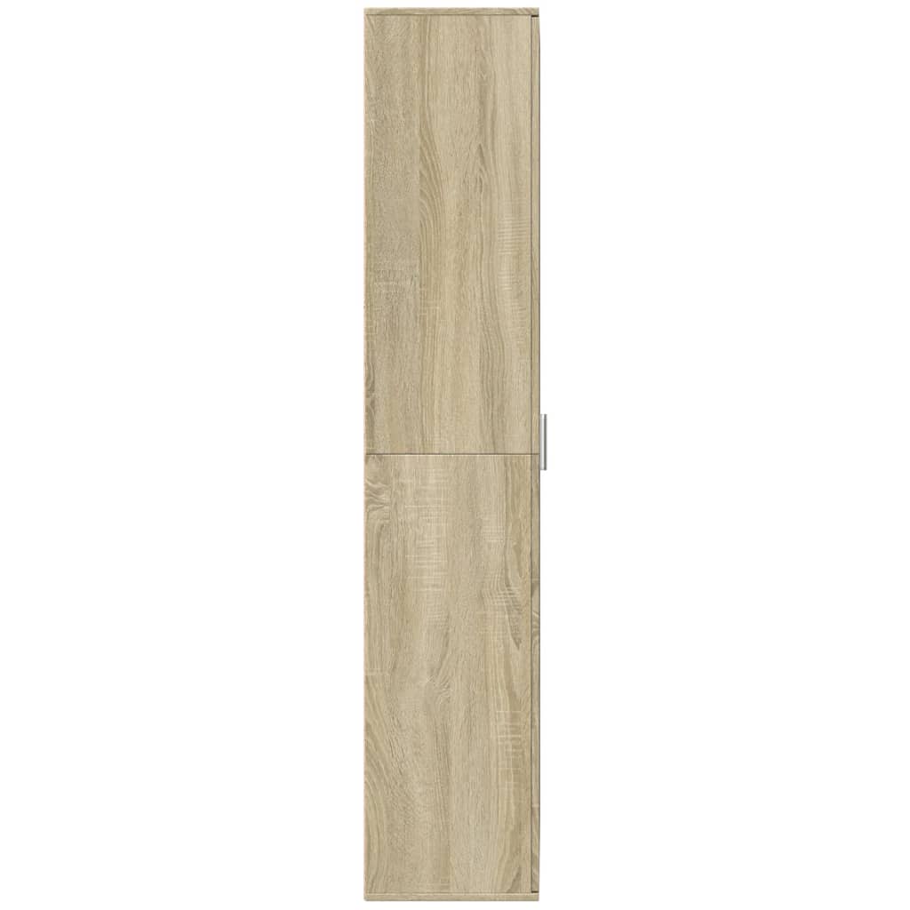 Highboard Sonoma Oak 70x35x180 cm Engineered Wood