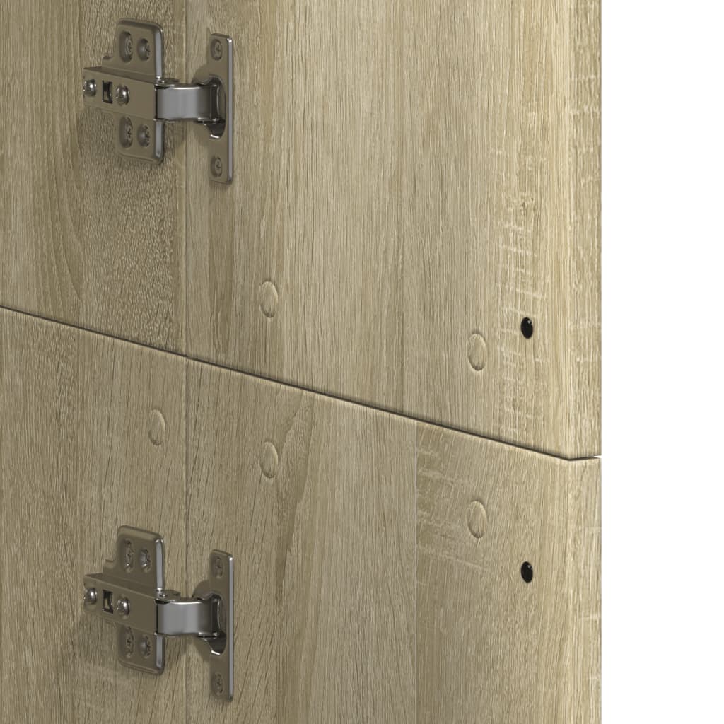Highboard Sonoma Oak 60x35x180 cm Engineered Wood