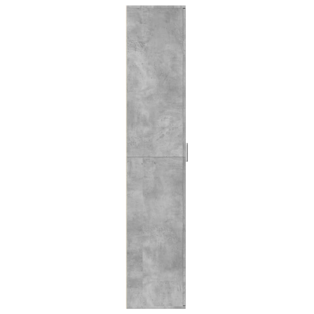 Highboard Concrete Grey 60x35x180 cm Engineered Wood