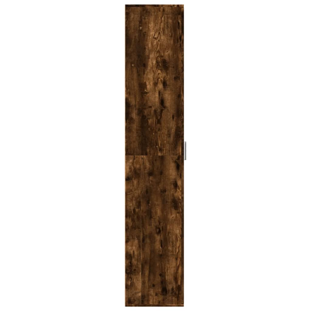 Highboard Smoked Oak 60x35x180 cm Engineered Wood