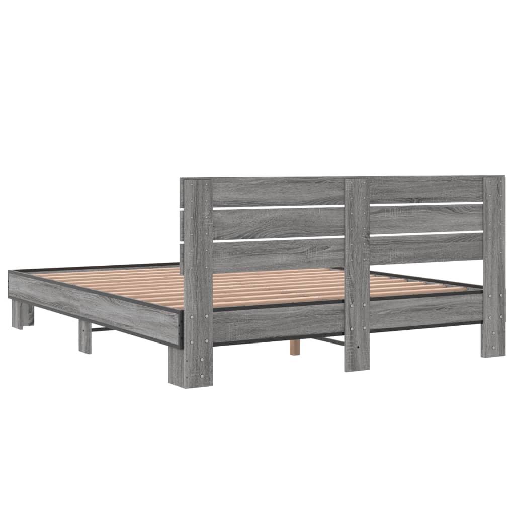 Modern Wooden Queen Size 160cm Bed Frame Base With Headboard Solid Wood Beds