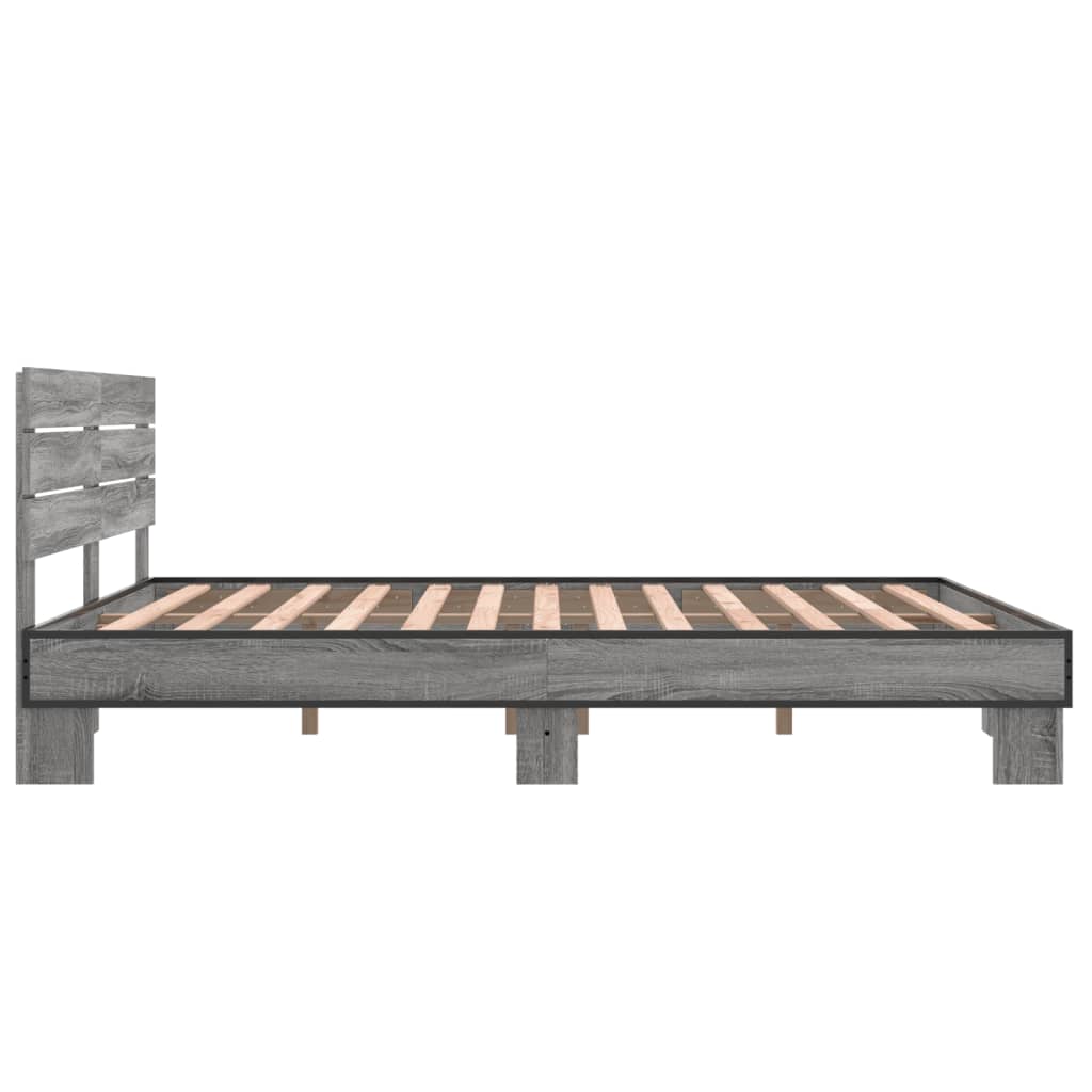 Modern Wooden King Size 150cm Bed Frame Base With Headboard Solid Wood Beds