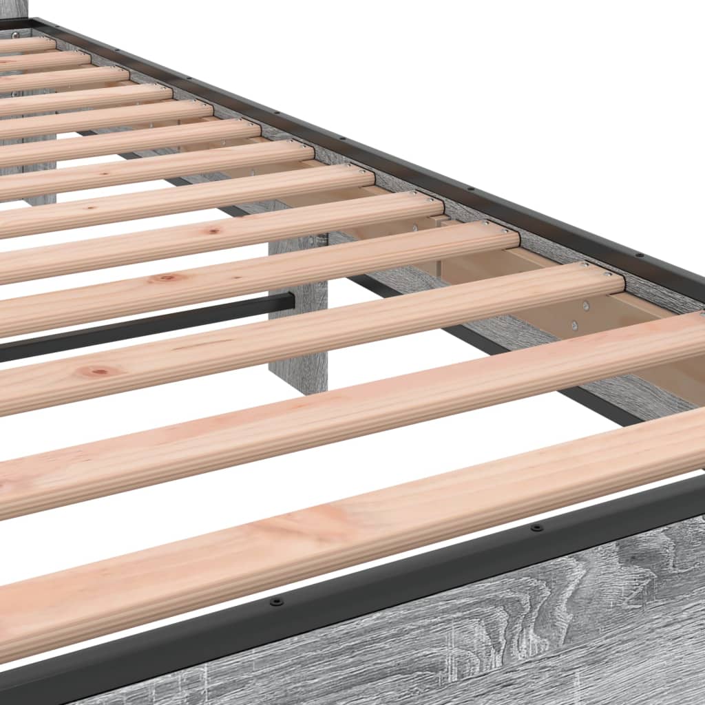 Modern Wooden King Size 150cm Bed Frame Base With Headboard Solid Wood Beds
