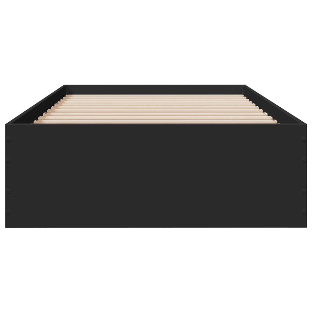 Modern Wooden Single Size 90cm Bed Frame Base With Storage Drawers Wood Beds