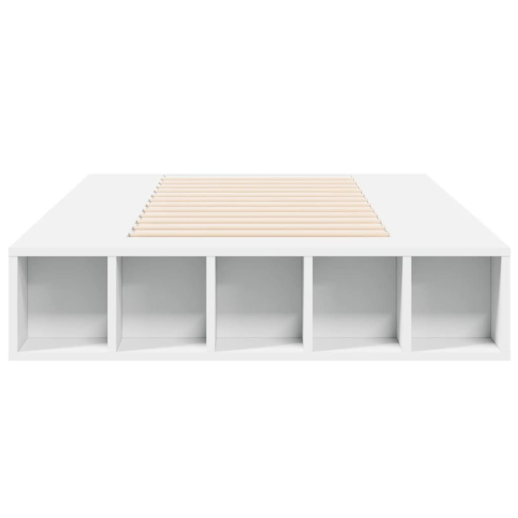 Modern Wooden Single Size 90cm Bed Frame Base With Under Storage Compartments
