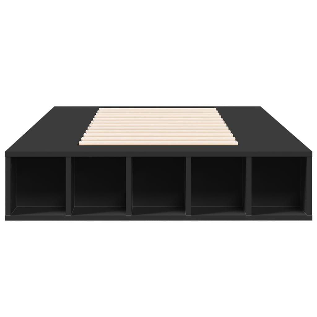 Modern Wooden Single Size 90cm Bed Frame Base With Under Storage Compartments