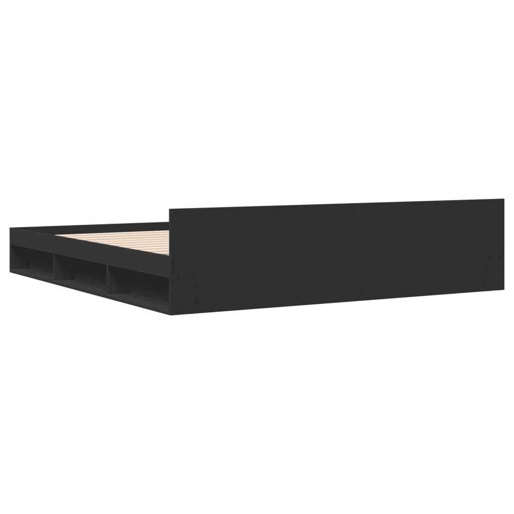 Modern Wooden Super King Size 1.8m Bed Frame Base With Storage Space Drawers