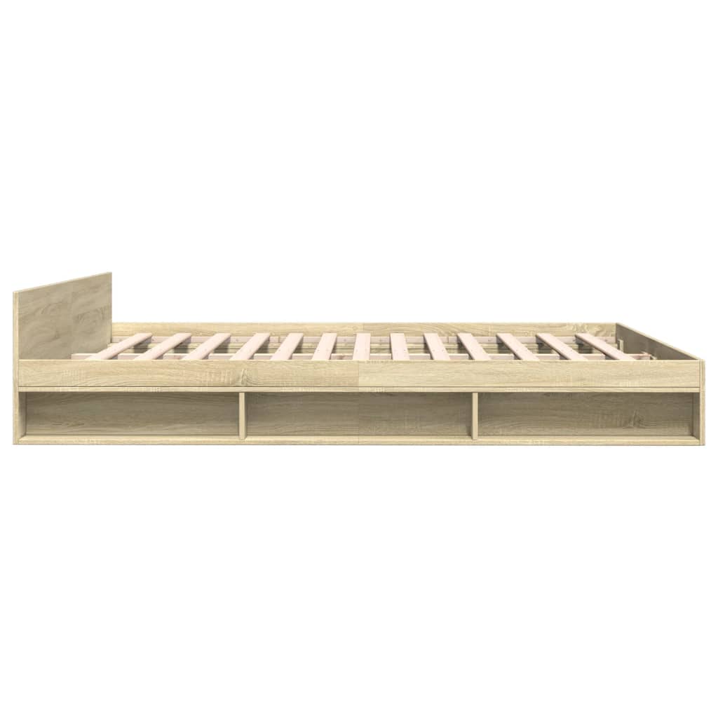 Modern Wooden Super King Size 1.8m Bed Frame Base With Storage Space Drawers