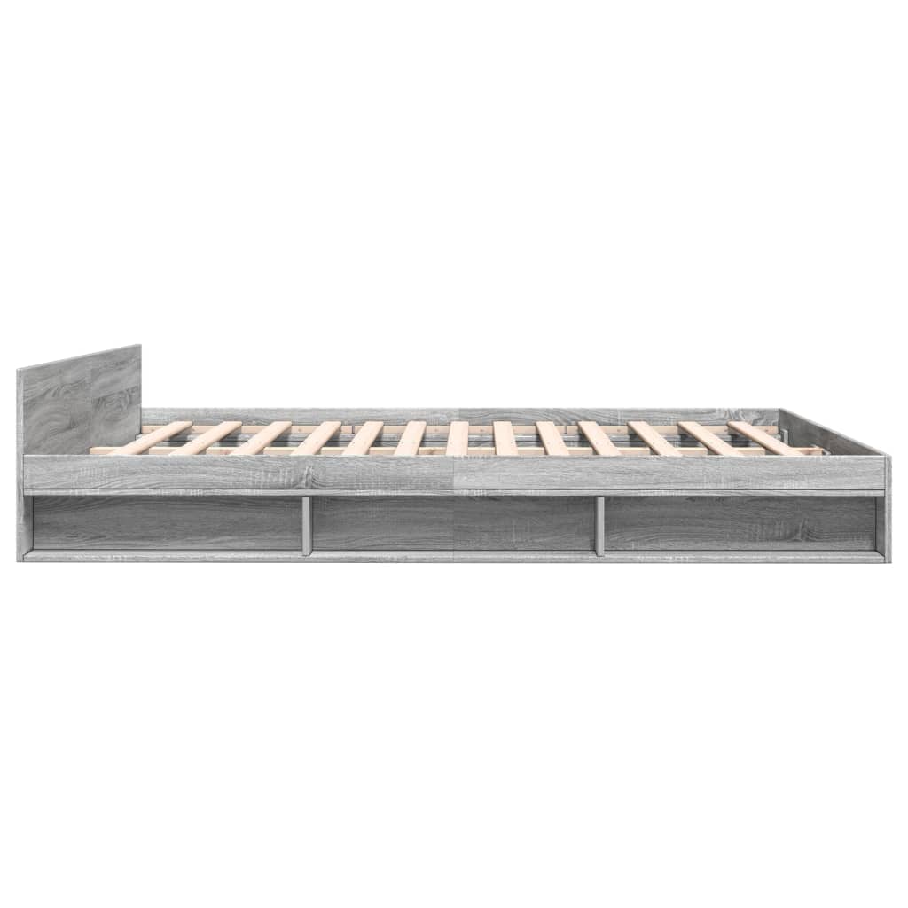 Modern Wooden Super King Size 1.8m Bed Frame Base With Storage Space Drawers