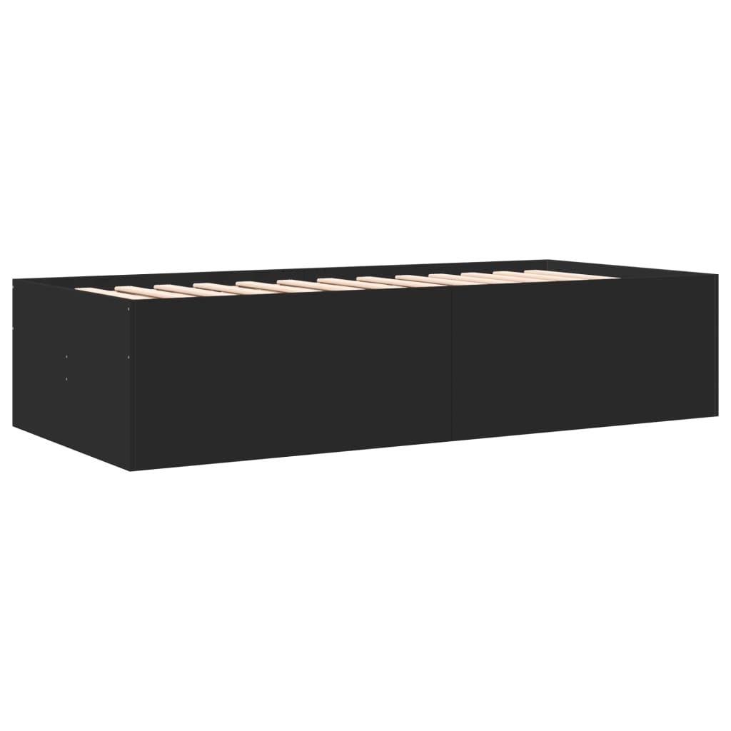 Modern Wooden 2-in-1 Single Size 90cm Daybed With 6 Storage Drawers Wood Sofa Beds