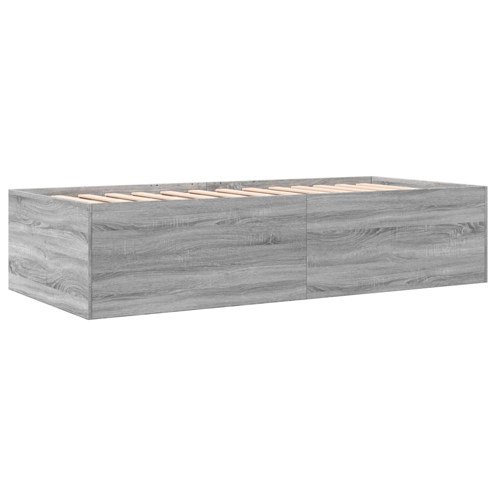 Modern Wooden 2-in-1 Single Size 90cm Daybed With 6 Storage Drawers Wood Sofa Beds