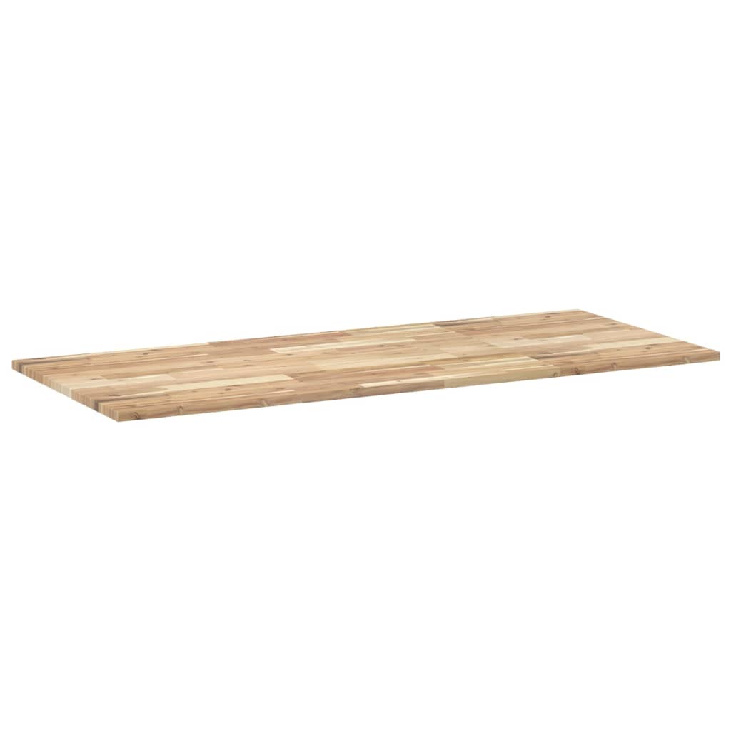 Bathroom Vanity Top Untreated 120x60x2 cm Solid Wood Acacia