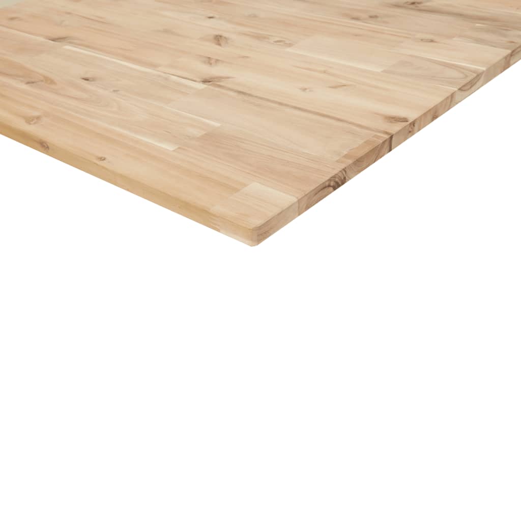 Bathroom Vanity Top Untreated 120x60x2 cm Solid Wood Acacia