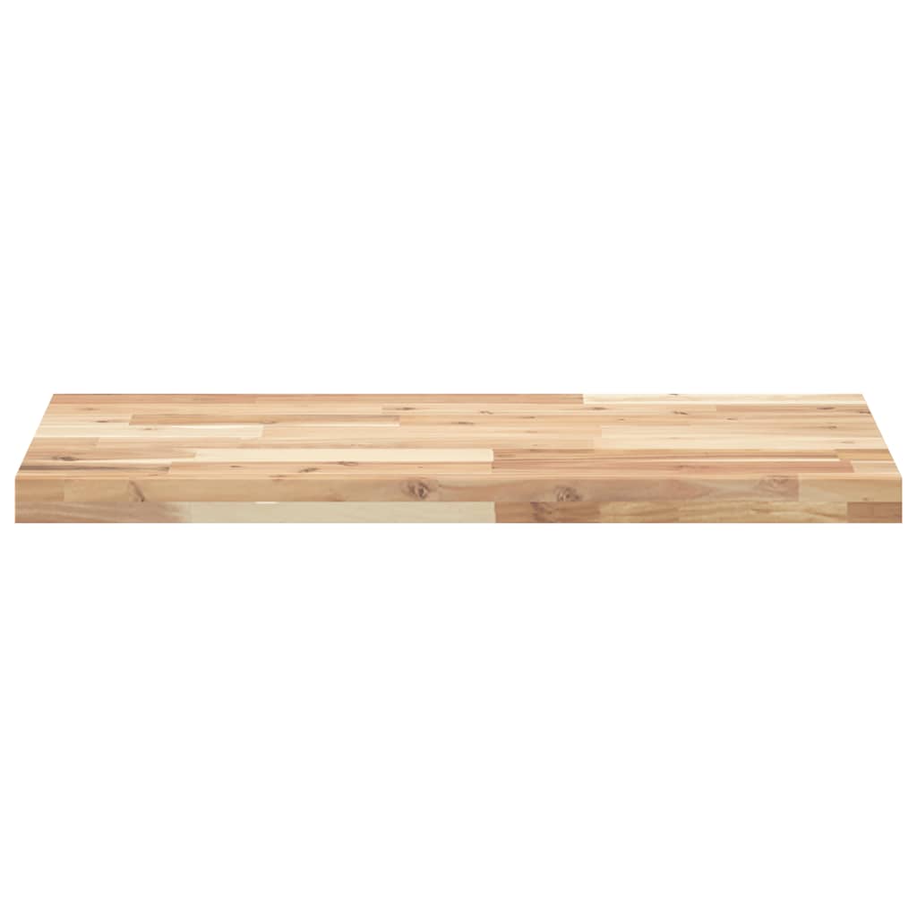 Bathroom Vanity Top Untreated 100x40x4 cm Solid Wood Acacia
