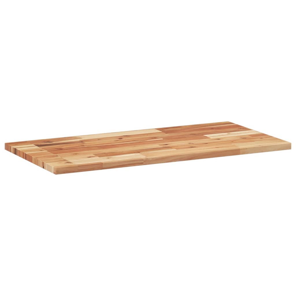 Bathroom Vanity Top Oil Finished 60x40x2 cm Solid Wood Acacia
