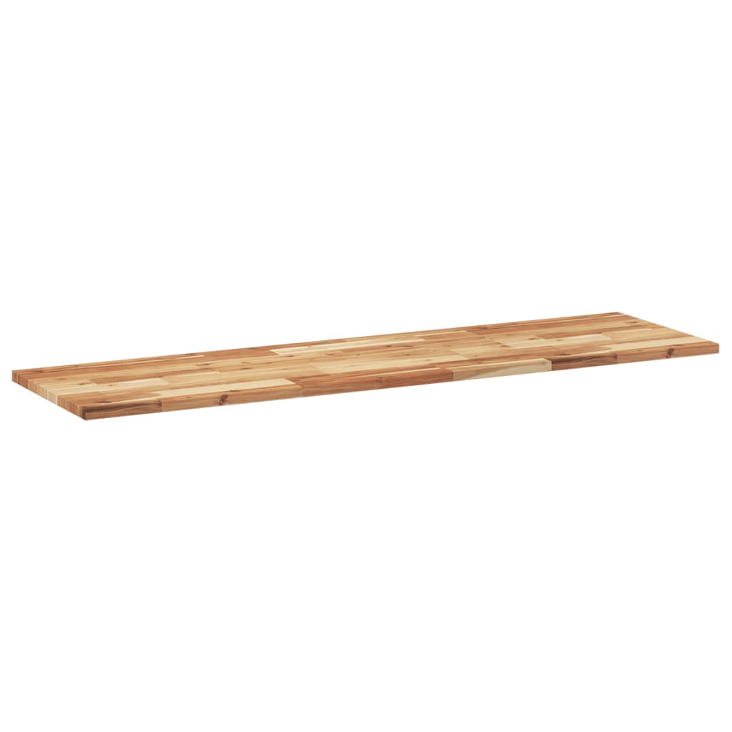 Bathroom Vanity Top Oil Finished 160x40x2 cm Solid Wood Acacia