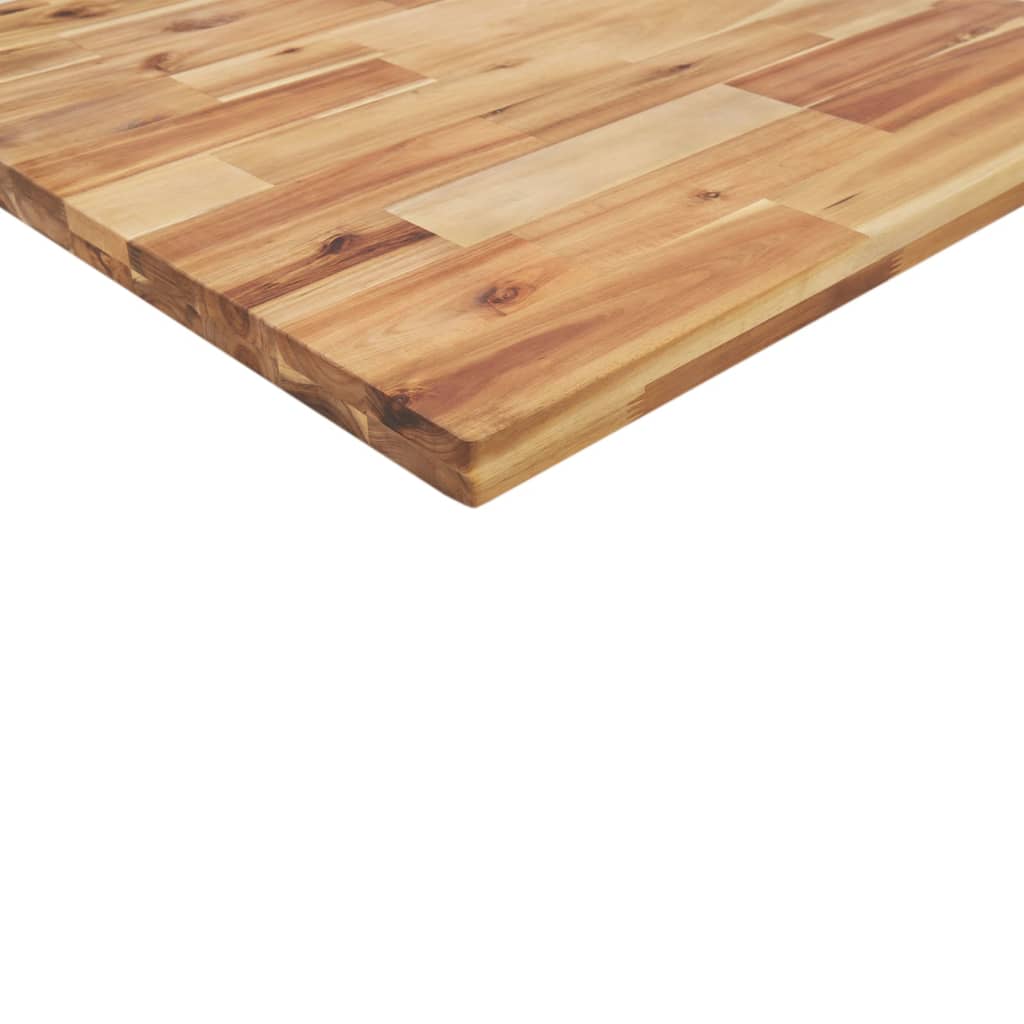 Bathroom Vanity Top Oil Finished 140x60x4 cm Solid Wood Acacia