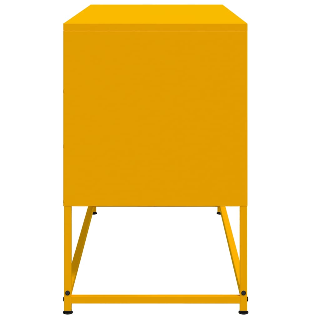 Industrial Steel 40 Inch TV Tele Stand Unit Cabinet With 3 Doors Storage