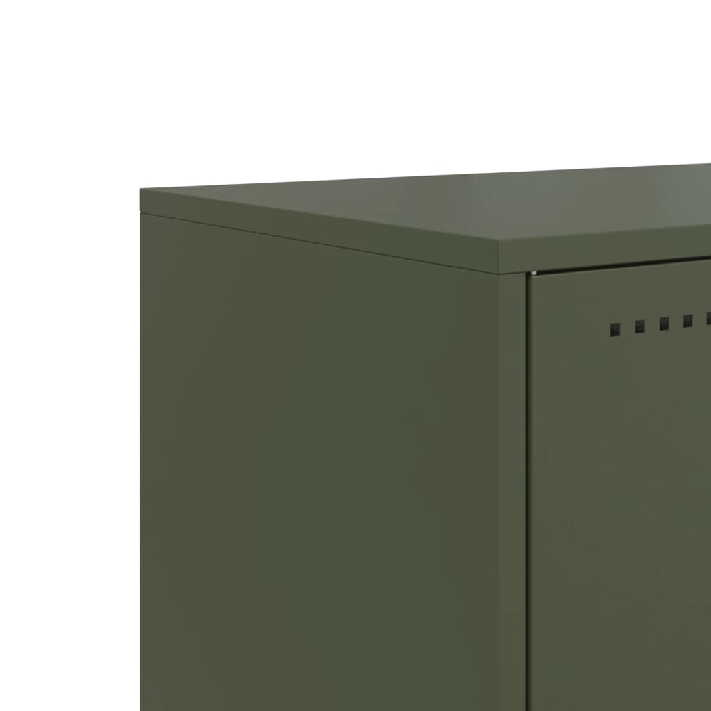 Industrial Steel 40 Inch TV Tele Stand Unit Cabinet With 3 Doors Storage