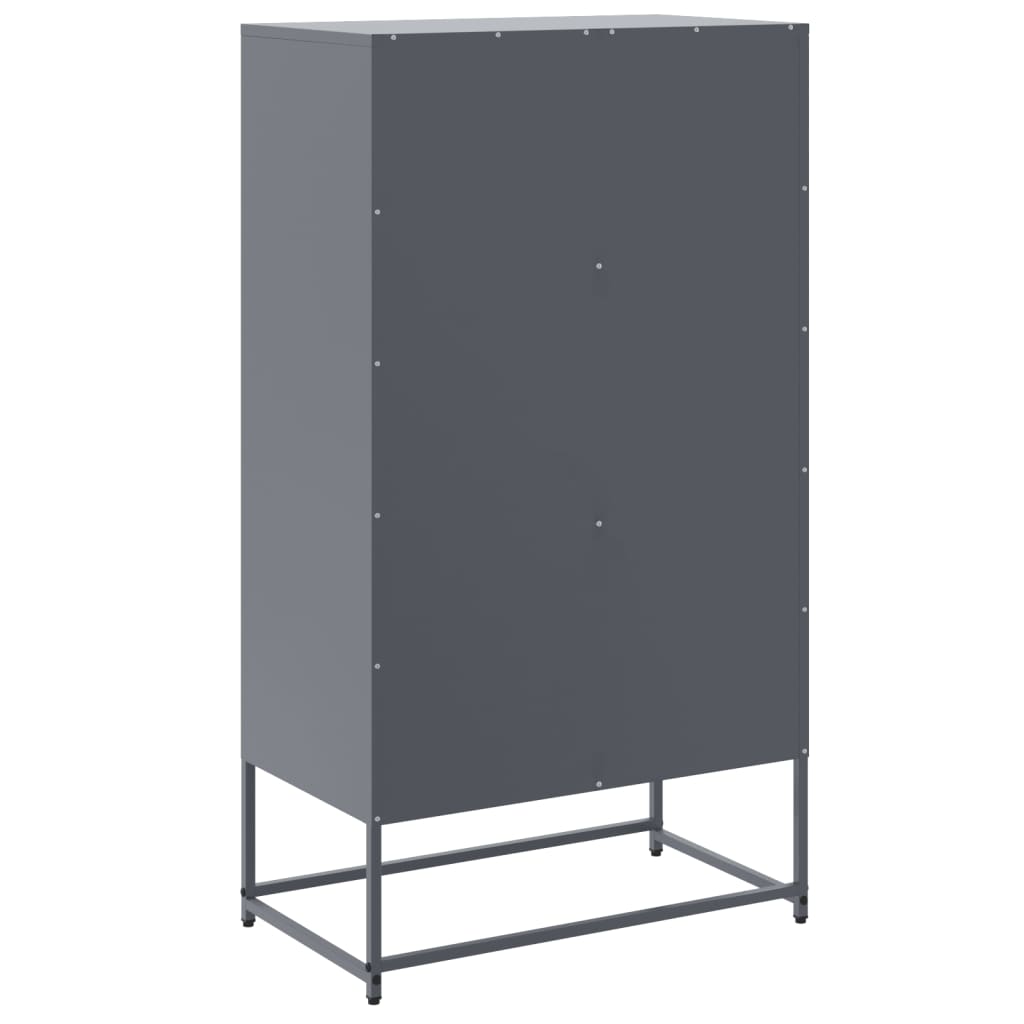 Sideboard Anthracite 68.5x38.5x123.5 cm Steel