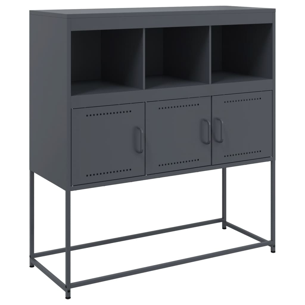 Sideboard Anthracite 100.5x39x107 cm Steel